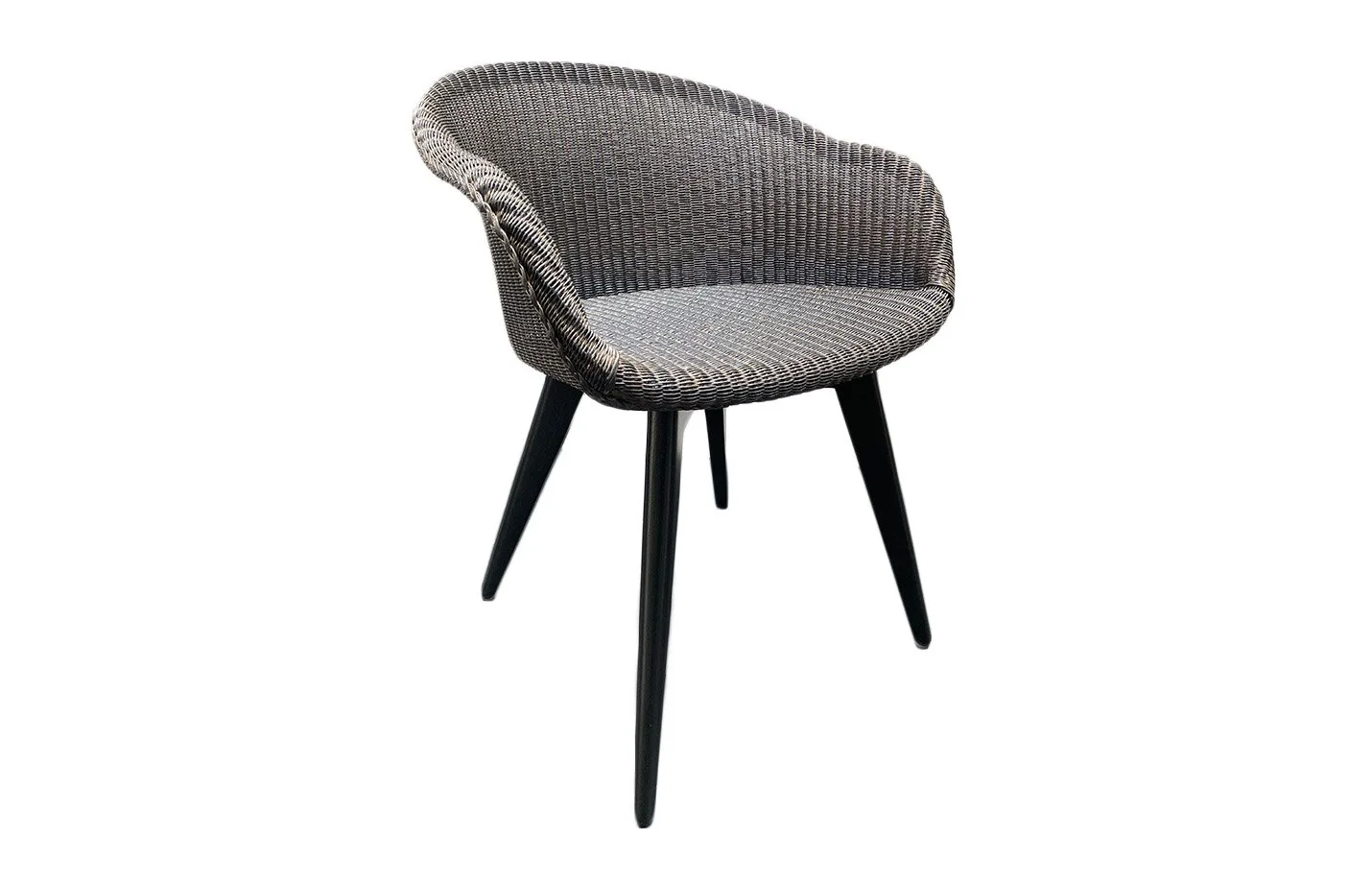 Avril Dining Armchair Black Wood Base