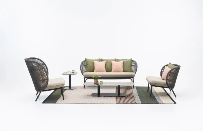 Kodo lounge chair lounge sofa lounge cocoon coffee table side table