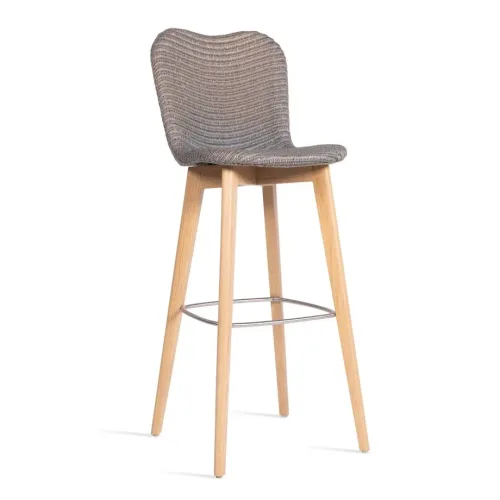 Lily bar stool oak base 01