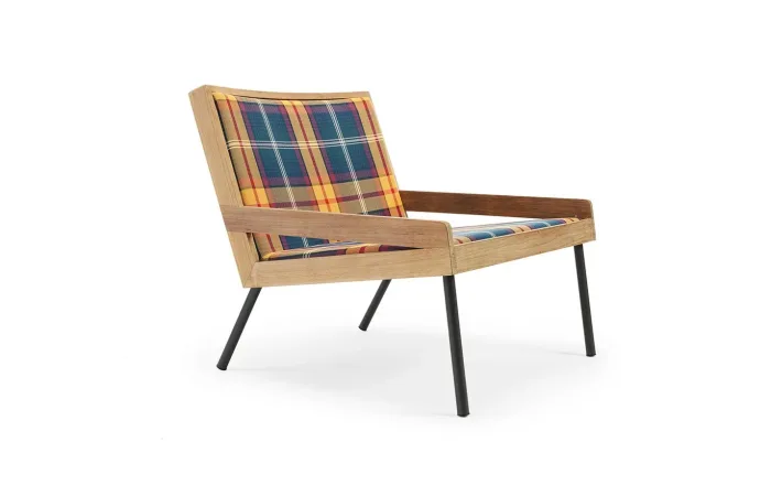 allaperto mountain tartan lounge armchair6