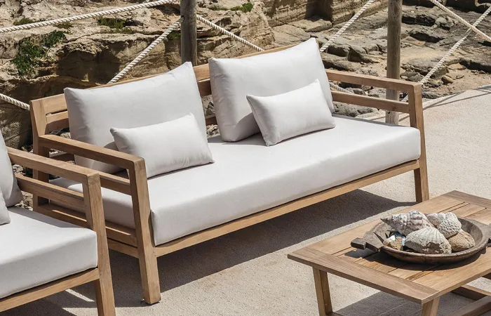 Costes 3 seater sofa with costes coffee table