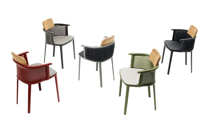 Nicolette dining armchair with cushion